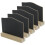 10 Pcs Wooden Double-Side Chalkboard Desktop Mini Memo Board 1