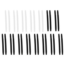 60 Pcs Silicone Anti Slip Eyeglass End Tips Sleeves