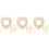 3 Sets Wooden Knitting Macrame Trimming And Cutting Template 6