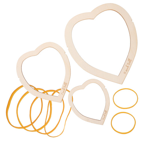 3 Sets Wooden Knitting Macrame Trimming And Cutting Template 2