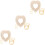 3 Sets Wooden Knitting Macrame Trimming And Cutting Template 7