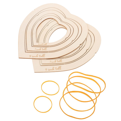 3 Sets Wooden Knitting Macrame Trimming And Cutting Template 1