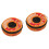 2Pcs Finger Cymbals Bag With Zipper For Handheld Bells 6