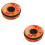 2Pcs Finger Cymbals Bag With Zipper For Handheld Bells 8