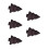 5Pcs Christmas Tree Shaped Snack Tray For Candy And Nuts 8