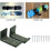 Snowboard Display Rack For Wall Mounting 3.75-Inch Depth Home Or Garage Use 3