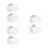 6 Pcs Detachable Children Playpen Connector With Suction Cup Base 5