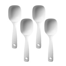 16 Pcs Porridge Spoons Reusable Non Stick Serving Soup Ladles