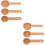 6 Pcs Wood Measuring Spoons For Coffee Beans 8