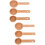 6 Pcs Wood Measuring Spoons For Coffee Beans 9