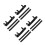 4Ensembles Kit Fixation Extincteur Durable Noir Pour Camion 10