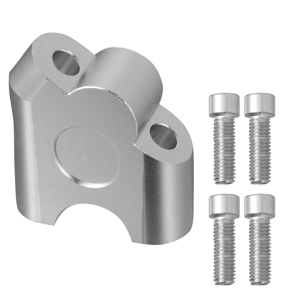 2 Sets Pivoting Motorcycle Handlebar Riser 22Mm Clamp Mount Adapter 034170865367