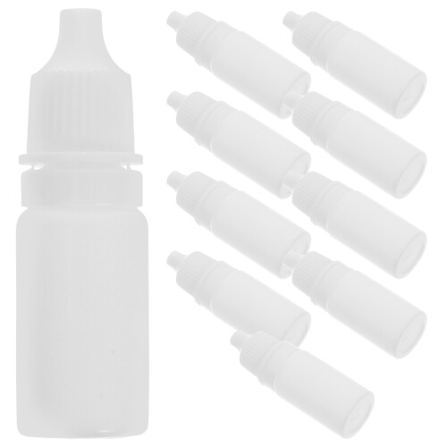 20 Pcs Mini Squeeze Dropper Bottles Portable Liquid Eye Dropper (L) 1