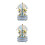 2Pcs Wooden Rotating Music Box Classic Carousel Retro Wind Up Decor 8