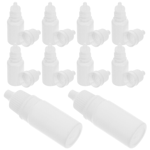 20 Pcs Mini Squeeze Dropper Bottles Portable Liquid Eye Dropper (L) 2