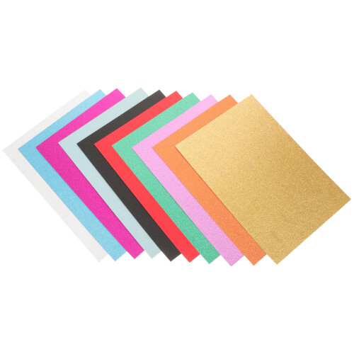 20 Sheets Glitter Cardstock Paper For Diy Crafting Projects 2