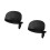 2Pcs Black Catering Pirate Chef Hat Adjustable Kitchen Uniform Cap 9