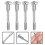24 Pcs Crib Latch Window Screen Plunger Pin Spring-Loaded Repair Kit 11