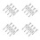 24 Pcs Crib Latch Window Screen Plunger Pin Spring-Loaded Repair Kit 4