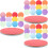 600 Pcs Colorful Round Folding Paper Sheets For Diy Crafts 8