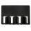 3 Pcs Wall Mounted Hair Clipper Storage Rack Multifunctional Shelf 1
