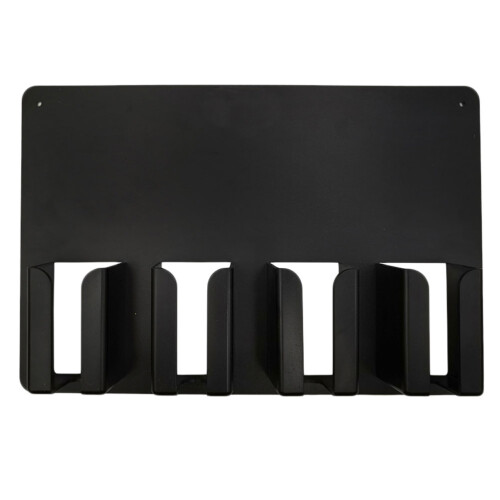 3 Pcs Wall Mounted Hair Clipper Storage Rack Multifunctional Shelf