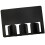 3 Pcs Wall Mounted Hair Clipper Storage Rack Multifunctional Shelf 11