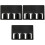 3 Pcs Wall Mounted Hair Clipper Storage Rack Multifunctional Shelf 3
