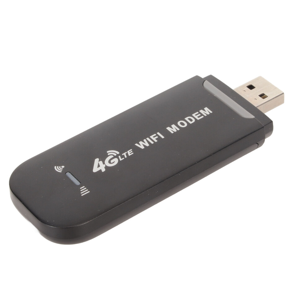 4G Wifi Router 150Mbps Usb Plug And Play Modem Supports 10 Devices Black 6921352029799