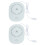 2Pcs Cup Warmer With Auto Thermostat For Coffee Mugs 5