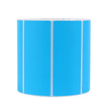 3Pcs Round Blank Adhesive Stickers Paper 90 X 40mm