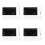 4Pcs Retro Cars Dashboard Temporary Parking Display Plate 9