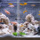 3 Sets Mini Mute Fish Tank Oxygen Pump Plastic Aerator USB 5