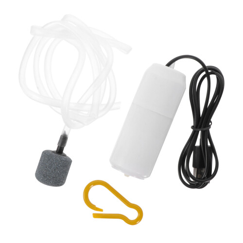 3 Sets Mini Mute Fish Tank Oxygen Pump Plastic Aerator USB 1