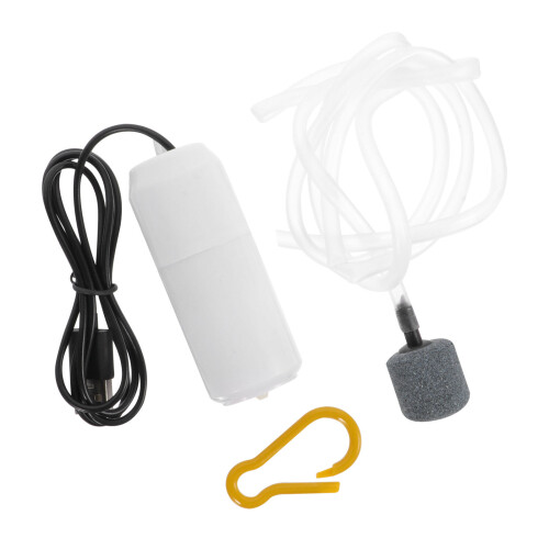 3 Sets Mini Mute Fish Tank Oxygen Pump Plastic Aerator USB 2