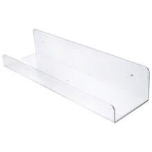 3Stk Wandmontiertes Regal Transparent Ideal Für Büro Bad
