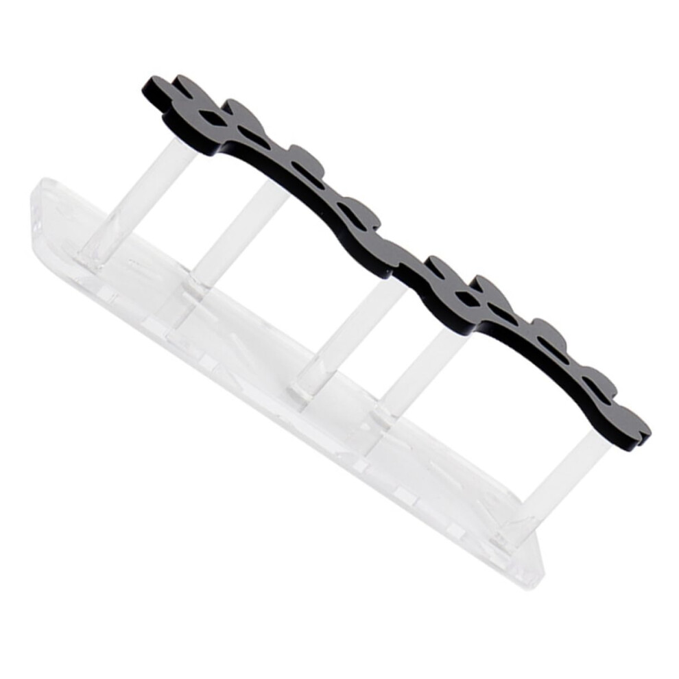 Acrylic Lash Tweezer Holder Stand, Clear Acrylic Eyelash Tool Organizer, Rotating Display Rack For Lash Salons