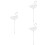 3Pcs Self Watering Bulb For Plants Transparent 6