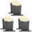 6 Pcs Plush Eyeglasses Holder Display Stand 4