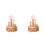 2 Pcs Printing Rabbit Wooden Music Box 7