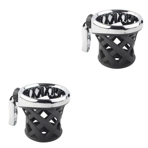 2Pcs Motorcycle Cup Holder Perch Mount Basket For Gl1800 2