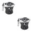 2Pcs Motorcycle Cup Holder Perch Mount Basket For Gl1800 6
