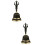2Pcs Metal Hand Bell Decorative Tabletop Copper Bell For Home 9