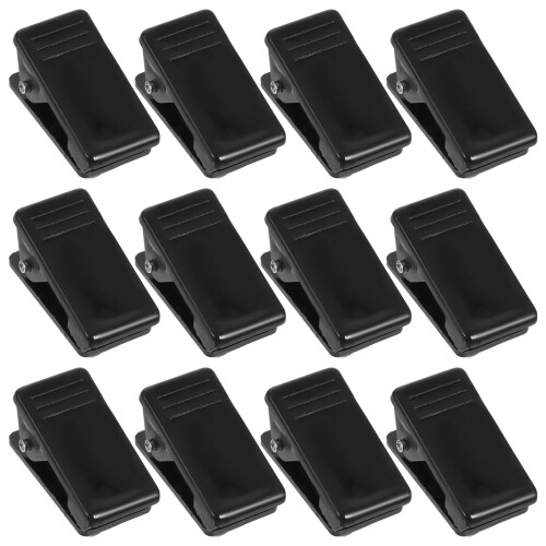 200 Pcs Self Adhesive Plastic Spring Clips For Badge Holders