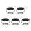 5Pcs Universal Pot Lid Handle Knob Stainless Steel Bakelite 9