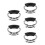 5Pcs Universal Pot Lid Handle Knob Stainless Steel Bakelite 10