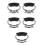 5Pcs Universal Pot Lid Handle Knob Stainless Steel Bakelite 7
