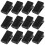 200 Pcs Self Adhesive Plastic Spring Clips For Badge Holders 2