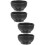 4 Pcs Dipping Bowls Seasoning Dish for Dining 9