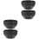4 Pcs Dipping Bowls Seasoning Dish for Dining 5